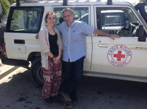 Virginie Bussières et Jean-françois Bussières en Haïti