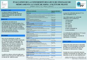 Affiche présentée au congrès de l’APES, 24-26 avril 2013, Québec