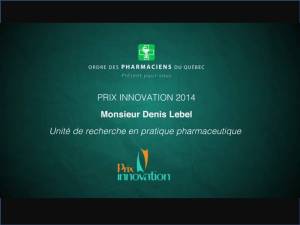 Prix Innovation 2014