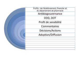 Étapes d'un rapport de surveillance de l'usage des antimicrobiens