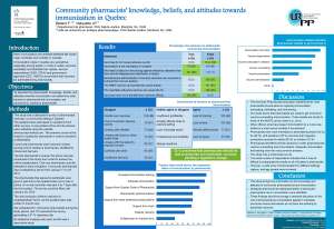 Affiche présentée à la Conférence canadienne sur l'immunisation/ Canadian Immunization Conference 2014, les 2-4 décembre 2014 à Ottawa, Canada.