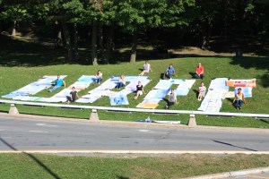 Mosaïque pour les 13 ans de l'URPP - automne 2015