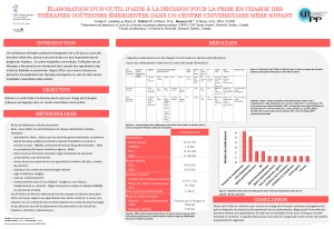 Affiche présentée au RQRM